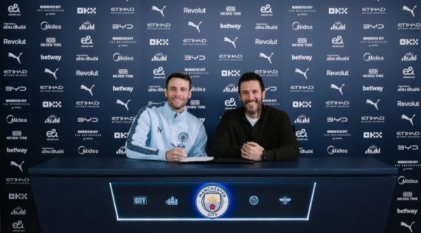 浙江省配资公司 再战一年！曼城官方：续约33岁门将贝蒂内利至2027年